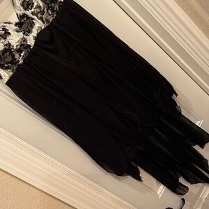 Teeze Me Black and Silver Dress